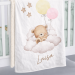 Babydecke Baer - Weiche Kuscheldecke fuer Babys von AK-MADEWITHLOVE