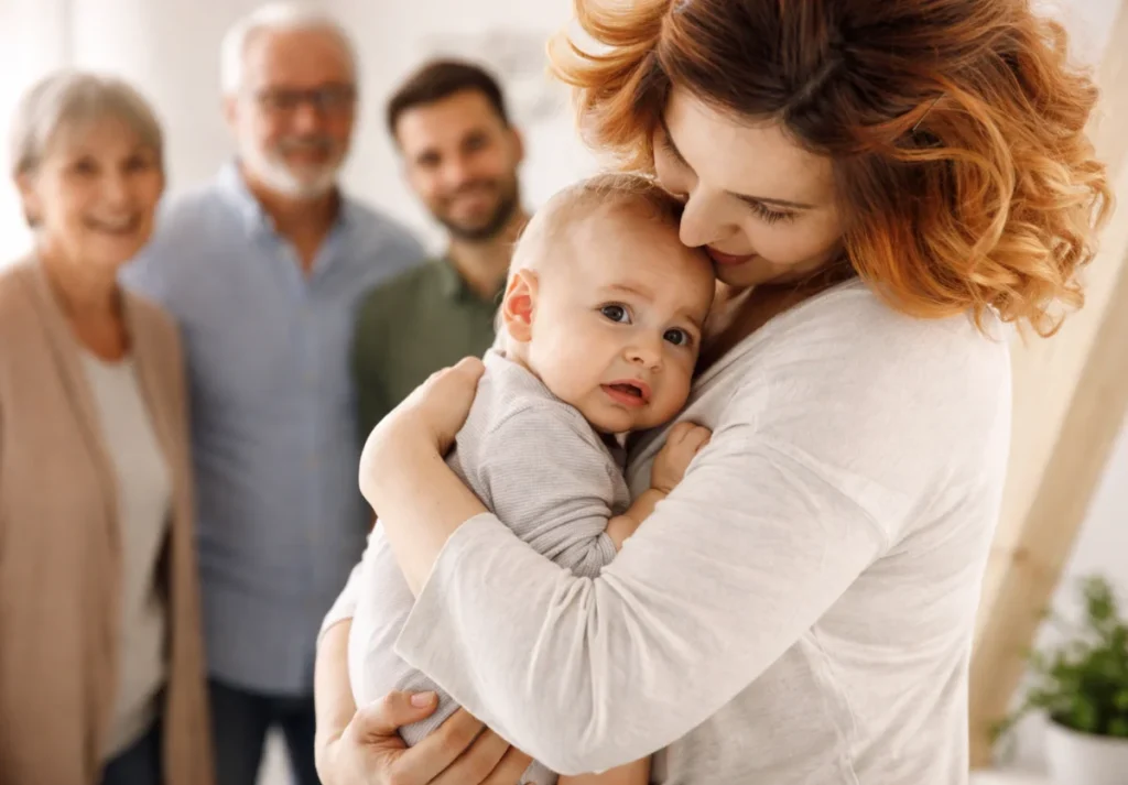 Baby fremdelt - Fremdeln bei Babys verstehen