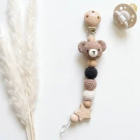 Baby Schnullerkette Bär