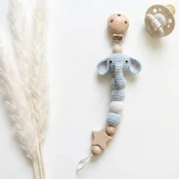 Baby Schnullerkette Elefant