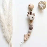 Baby Schnullerkette Giraffe