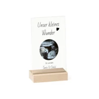 Personalisiertes Acrylglas "Ihr werdet Tante & Onkel"