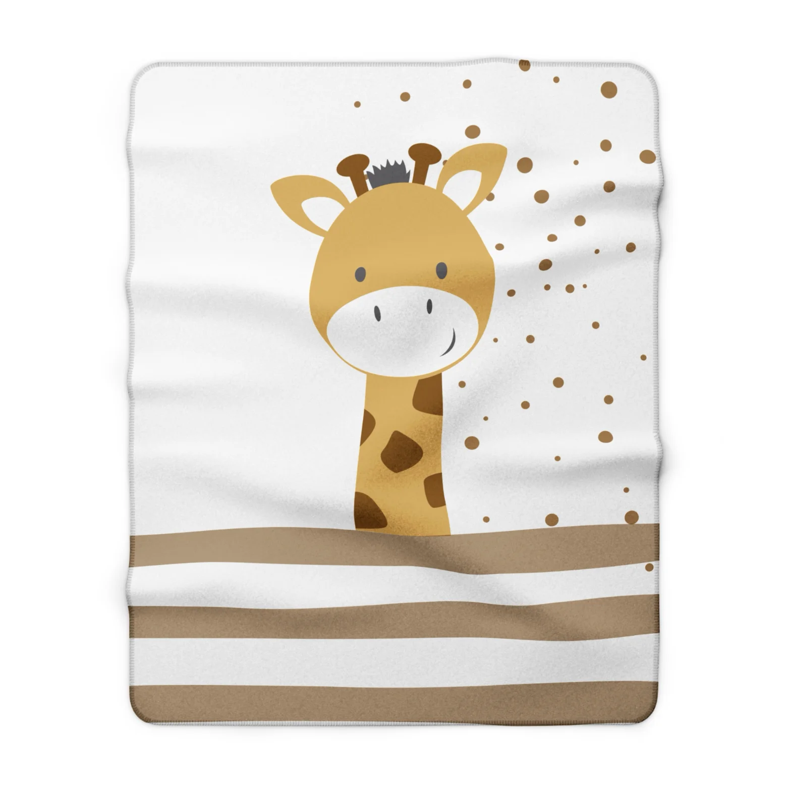 Babydecke Giraffe - Weiche Kuscheldecke fuer Babys von AK-MADEWITHLOVE