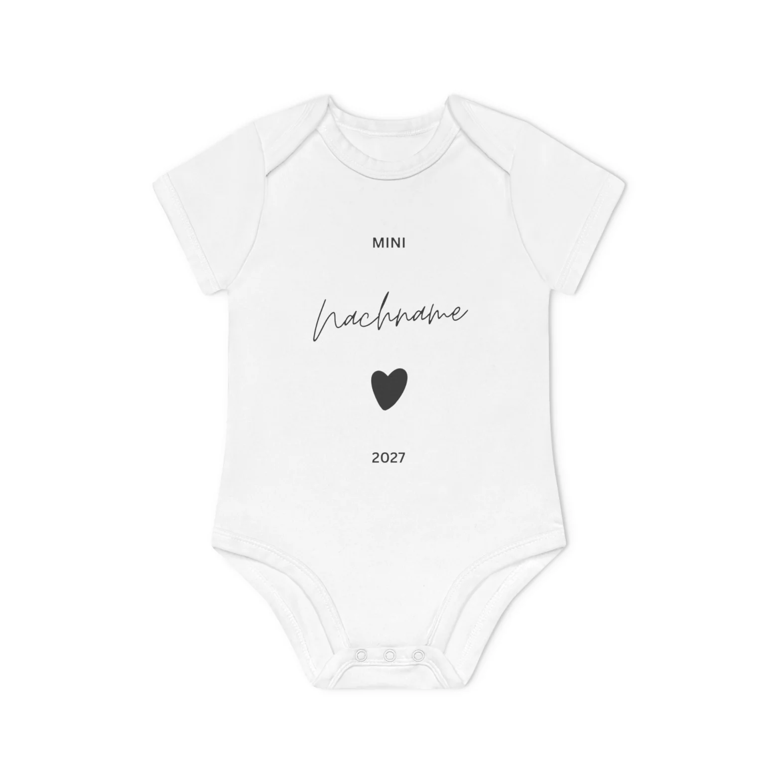 Baby-Body MINI - Personalisierbar von AK-MADEWITHLOVE