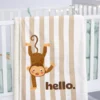 Babydecke Hello - Weiche Kuscheldecke fuer Babys von AK-MADEWITHLOVE
