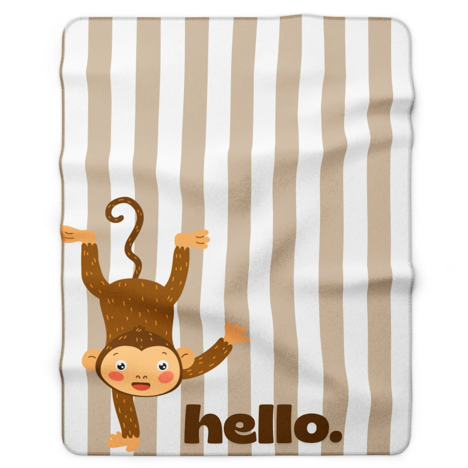 Babydecke Hello - Weiche Kuscheldecke fuer Babys von AK-MADEWITHLOVE