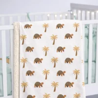 Babydecke Schildkroete - Weiche Kuscheldecke fuer Babys von AK-MADEWITHLOVE