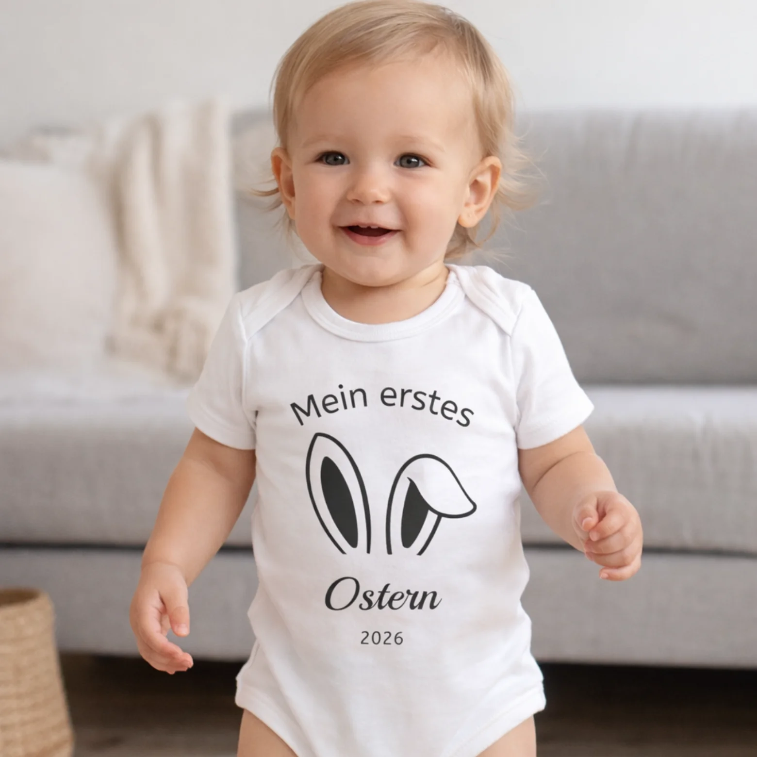 Baby-Body Mein erstes Ostern von AK-MADEWITHLOVE