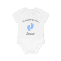 Baby-Body „Wir bekommen einen Jungen!“