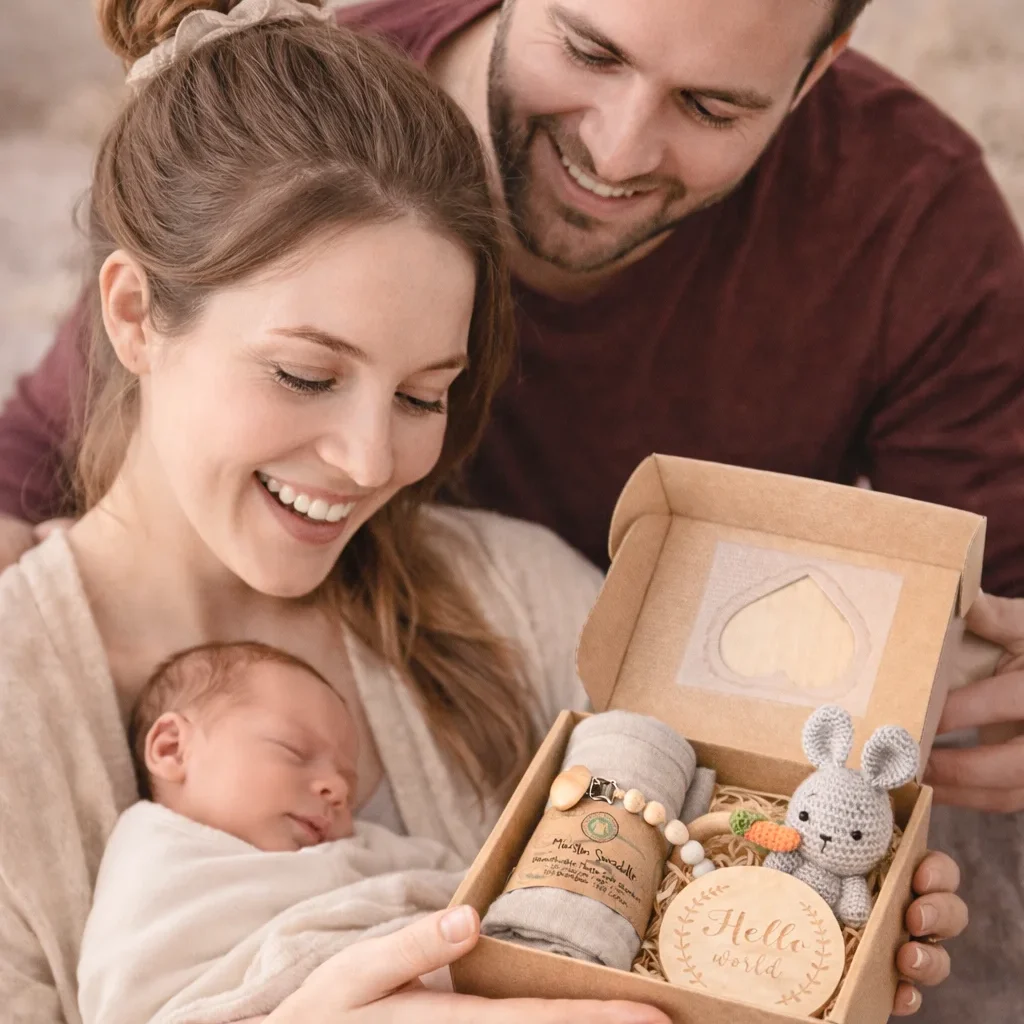 Baby Geschenkset Hase Detailansicht von AK-MADEWITHLOVE