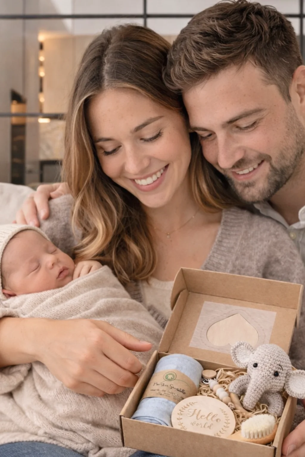 Baby Geschenkset Elefant Ansicht 2 von AK-MADEWITHLOVE