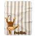 Babydecke Hello - Weiche Kuscheldecke fuer Babys von AK-MADEWITHLOVE