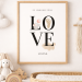Personalisiertes Kinderzimmer-Poster fuer Maedchen von AK-MADEWITHLOVE