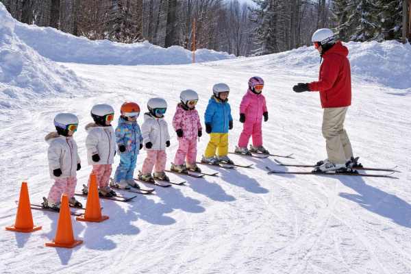 Kinder-Skikurs - Skifahren lernen fuer Kinder
