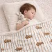 Baby mit kuschelig weicher Babydecke Baer von AK-MADEWITHLOVE