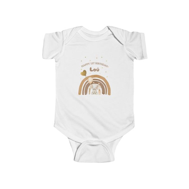 Body 1. Geburtstag - Babybody von AK-MADEWITHLOVE