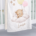 Babydecke Baer - Weiche Kuscheldecke fuer Babys von AK-MADEWITHLOVE